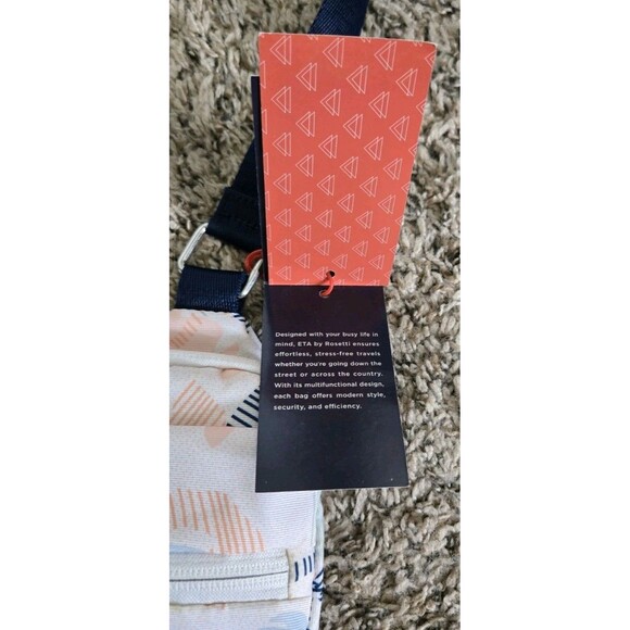 ETA Rosetti Everyday Travel Advent Havana Mid Crossbody Bag Sliced Floral Style - Picture 13 of 16